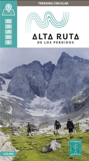 Wandelkaart Alta Ruta los Perdidos Monte Perdido-Vignemale Alpina