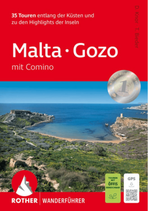 Wandelgids Malta, Gozo mit Comino - Rother Bergverlag