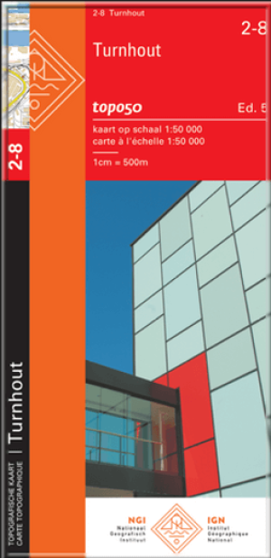 TOPO Wandelkaart 8/2 Turnhout - NGI