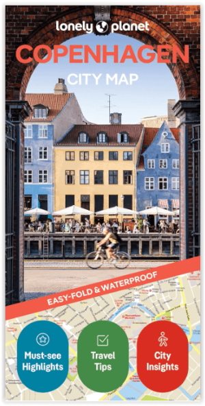 Stadskaart Copenhagen City map - Lonely PLanet