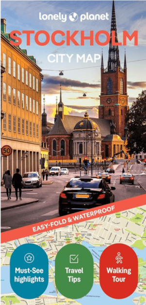 Stadskaart Stockholm city map - Lonely planet