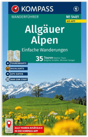 Wandelgids 5401 wanderführer Allgäuer Alpen - Hikeline Estenabuer