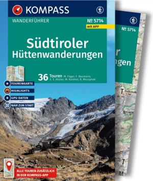 Wandelgids 5714 Südtiroler Hüttenwanderungenn - Kompass