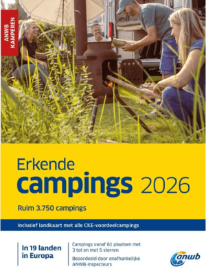 Kampeergids Erkende Campings Europa 2026 - ANWB