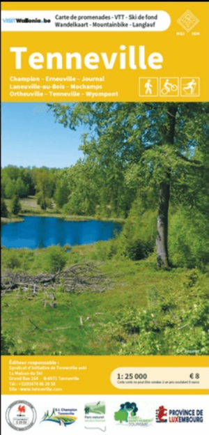 Wandelkaart & Mountainebikekaart Tenneville - NGI