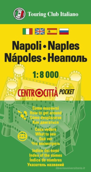 Stadsplattegrond Centrocittà Pocket Napels - TCI