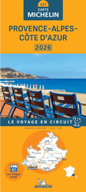 Landkaart Wegenkaart 527 Provence-Alpes-Côte d'Azur 2026