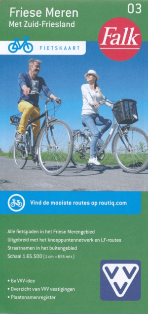 Fietskaart 03 Friese Meren & Zuid Friesland - Falkplan