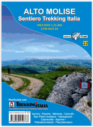 Wandelkaart 22 Carta Alto Molise - Edizione il Lupo