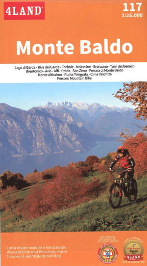 Wandelkaart 117 Monte Baldo - 4Land