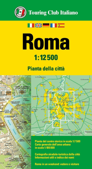 Stadsplattegrond Rome - TCI Touring Editore Italia