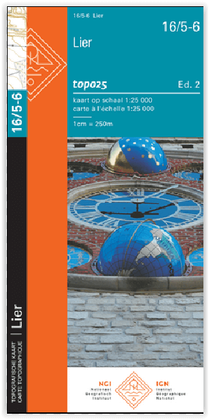 TOPO Wandelkaart 16/5-6 Lier - NGI
