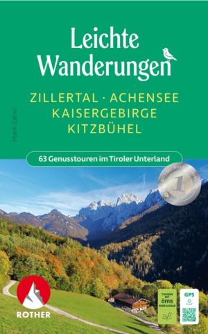 Wandelgids Zillertal, Achensee, Kaisergebirge- Kitzbühel - Rother