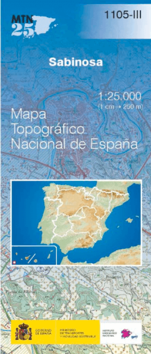 Wandelkaart 001105.3 Sabinosa, EL HIERRO, Canarische eilanden