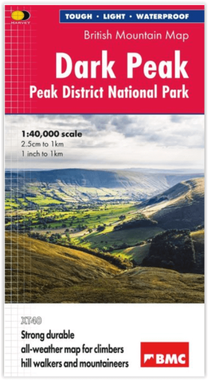Wandelaart Dark Peak - Peak District NP XT40 - Harvey Maps