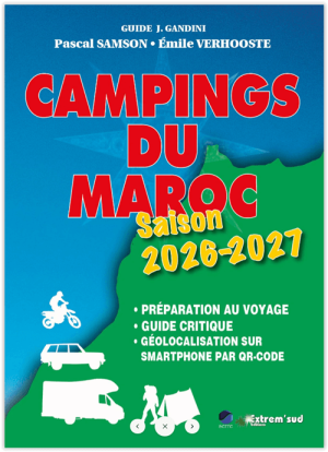 Kampeergids Campings du Maroc 2026-2027 - Serre Extrem Sud