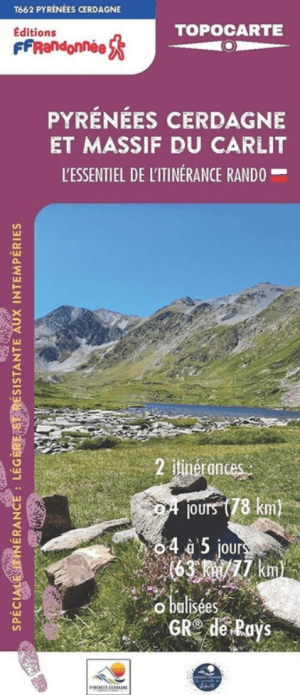 Wandelgids T662 Pyrénées Cerdagne et massif du Carlit - FFR