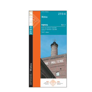 TOPO Wandelkaart 27/3-4 Watou West-Vlaanderen - NGI