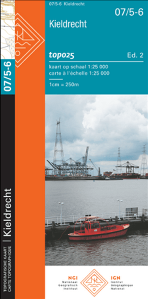 TOPO Wandelkaart 07/5-6 Kieldrecht O-Vl - NGI