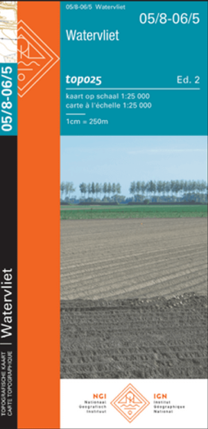 TOPO Wandelkaart 05/8+06/5 Watervliet O-VL - NGI