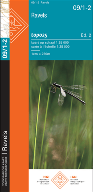 TOPO Wandelkaart 09/1-2 Ravels & Turnhout - NGI
