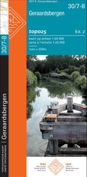 TOPO Wandelkaart 30/7-8 Geraardsbergen - NGI