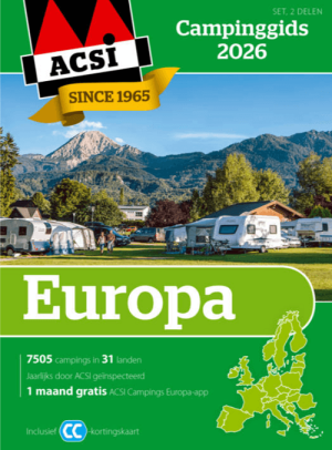 ACSI Campinggids Kampeergids Europa 2026 NL - ACSI