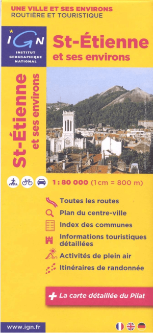 Stadskaart & Plattegrond 88411 St-Etienne & omgeving - IGN