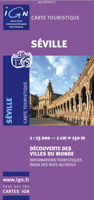 Landkaart Wegenkaart 86319 Sevilla Andlusië Spanje - IGN