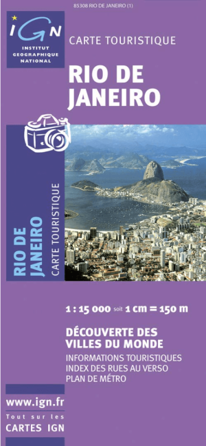 Landkaart Wegenkaart 85308 Rio de Janeiro Brazilië - IGN