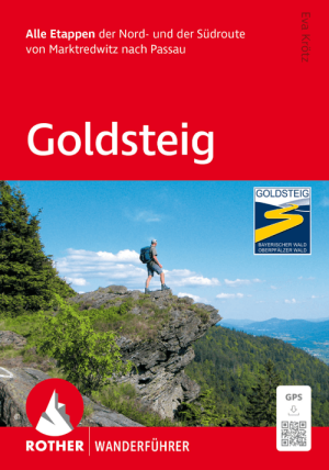 Wandelgids Goldsteig, 38T Von Marktredwitz nach Passau - Rother