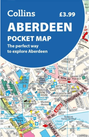 Stadsplattegrond Aberdeen pocket map - Harper Collins