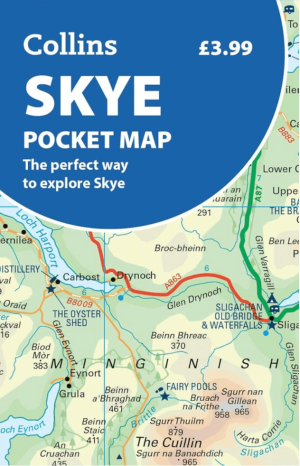 Landkaart Wegenkaart Pocket map Isle-of-Skye - Harper-Collins