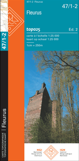TOPO Wandelkaart 47/1-2 Fleurus - NGI