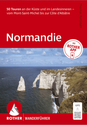 Wandelgids Normandie, Mont-St-Michel bis Côte d'Albâtre - Rother
