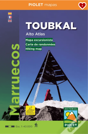 Wandelkaart 520 Toubkal Hoge Atlas Marokko - Ed. Piolet