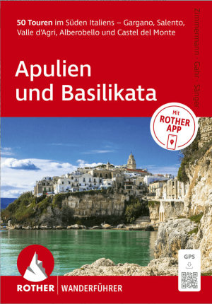Wandelgids Apulien und Basilikata - Rother Bergverlag