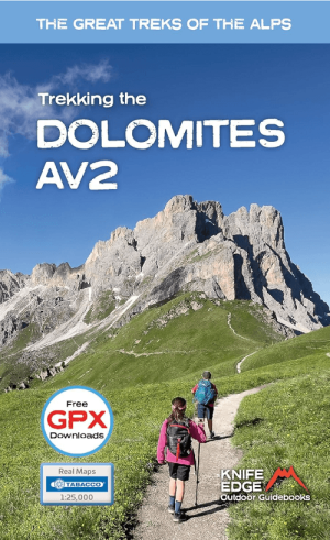 Wandelgids Trekking the Dolomites ALTA VIA 2 - Knife Edge
