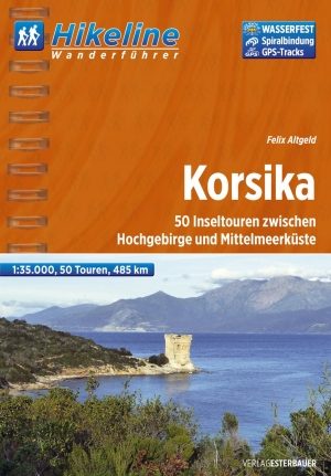 Wandelgids Corsica Frankreich - Hikeline