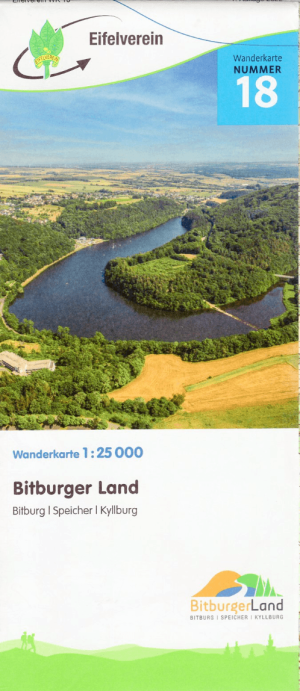Wandelkaart 18 Bitburger Land & Speicherer Land - Eifelverrein