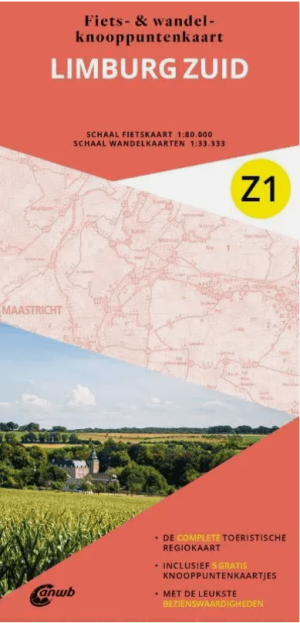 Wandelkaart Z1 Limburg Zuid - Anwb Media