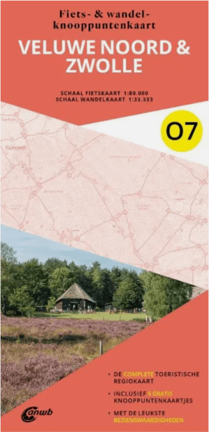 Wandelkaart O7 Veluwemeer noord & Zwolle - Anwb Media