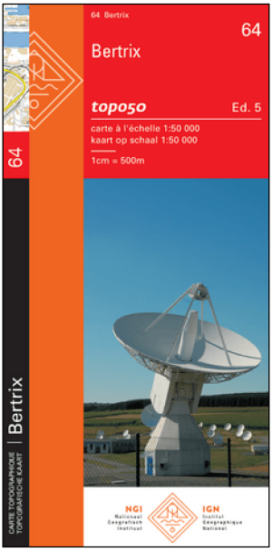 TOPO Wandelkaart 64 Bertrix - NGI