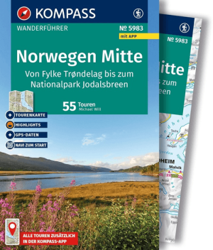 Wandelgids 5983 Norwegen Mitte - Kompass