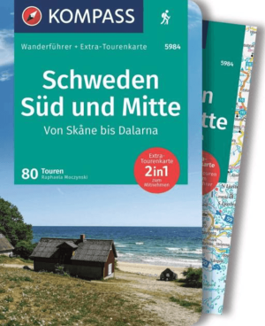 Wandelgids 5984 Schweden Süd und Mitte - Kompass