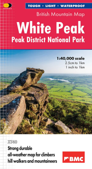 Wandelkaart White Peak, Peak District XT40 BMM - Harvey Maps
