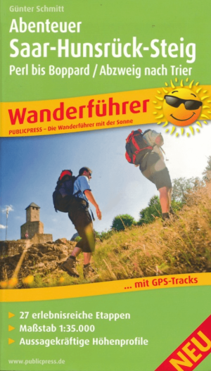 Wandelgids Abenteuer Saar-Hunsrück-Steig - Publicpress