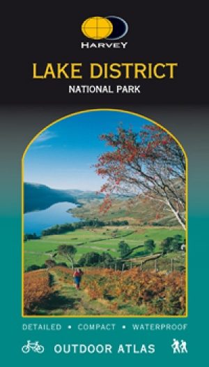 Wandelkaart & fietskaart Lake District NP - Harvey maps
