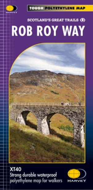 Wandelkaart Rob Roy Way National trail - Harvey maps