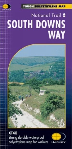 Wandelkaart South Downs Way - Harvey maps